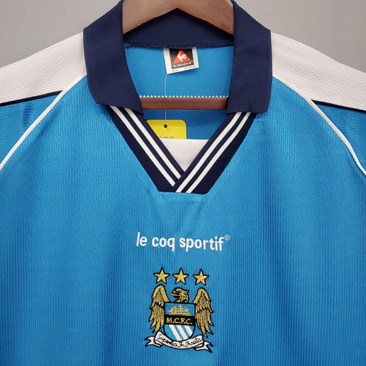 Maglia Vintage Manchester City 99-01 Home