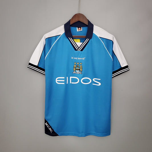 Maglia Vintage Manchester City 99-01 Home