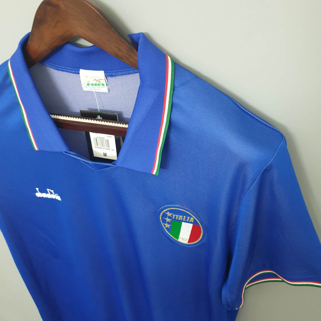 Maglia Vintage Italia 1990 Home