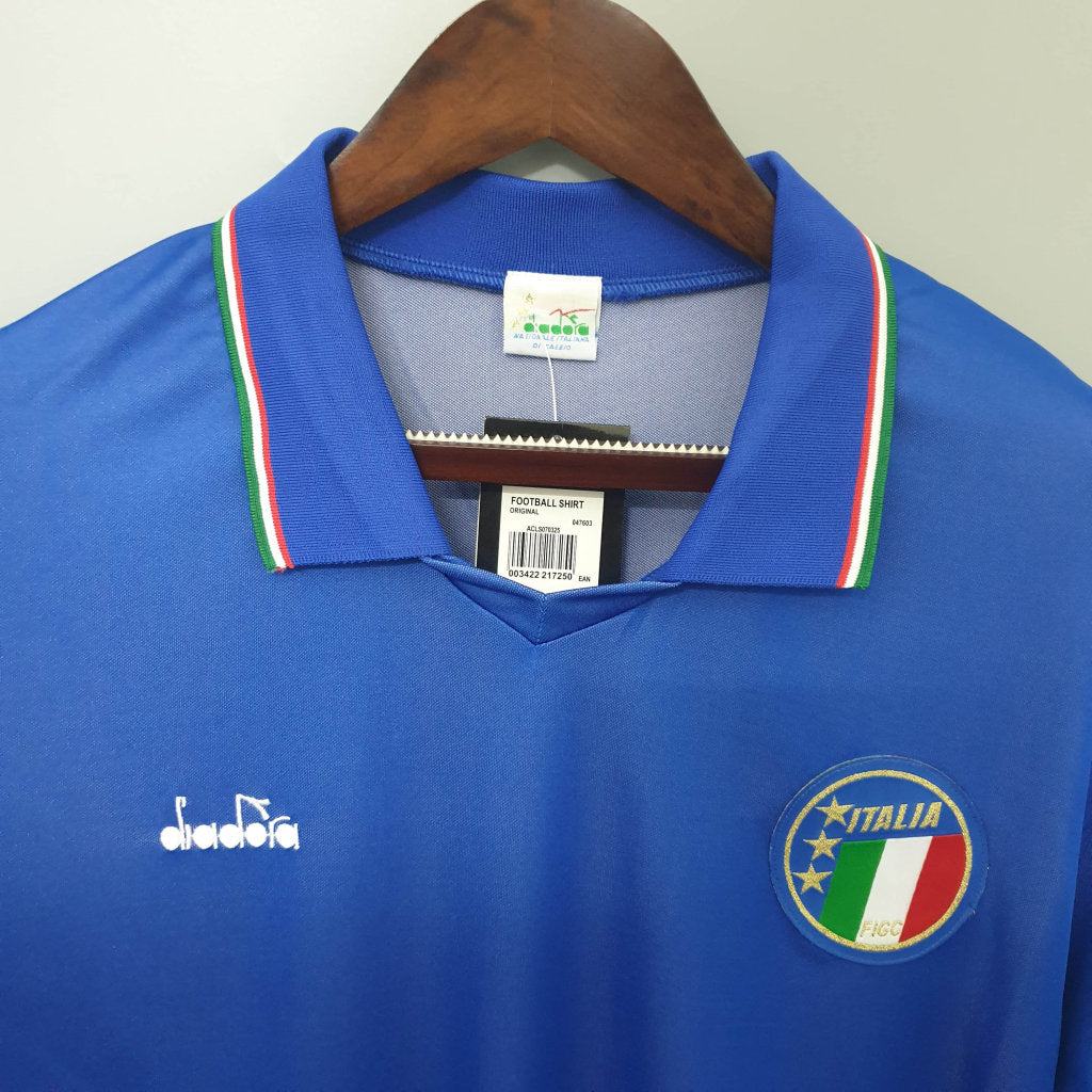 Maglia Vintage Italia 1990 Home